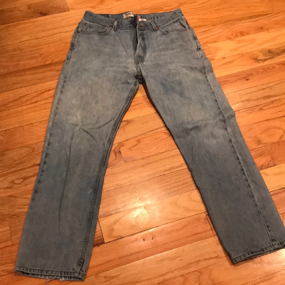 Men’s Jeans - Levi 505 Regular Fit 36x32
